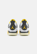 Jordan AIR JORDAN 4 RETRO – High-top trainers – white/coconut milk/vivid sulfur/anthracite