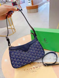 Goyard Baguette Bag (Navy Blue)