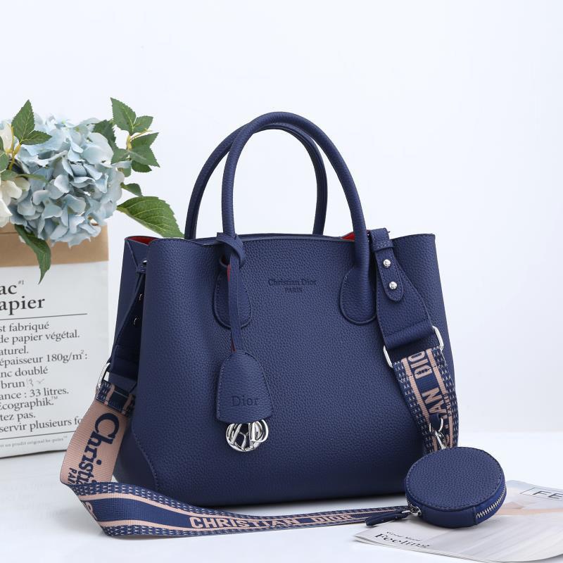 Dior Vibe Medium Classic Bag (Deep Navy Blue)