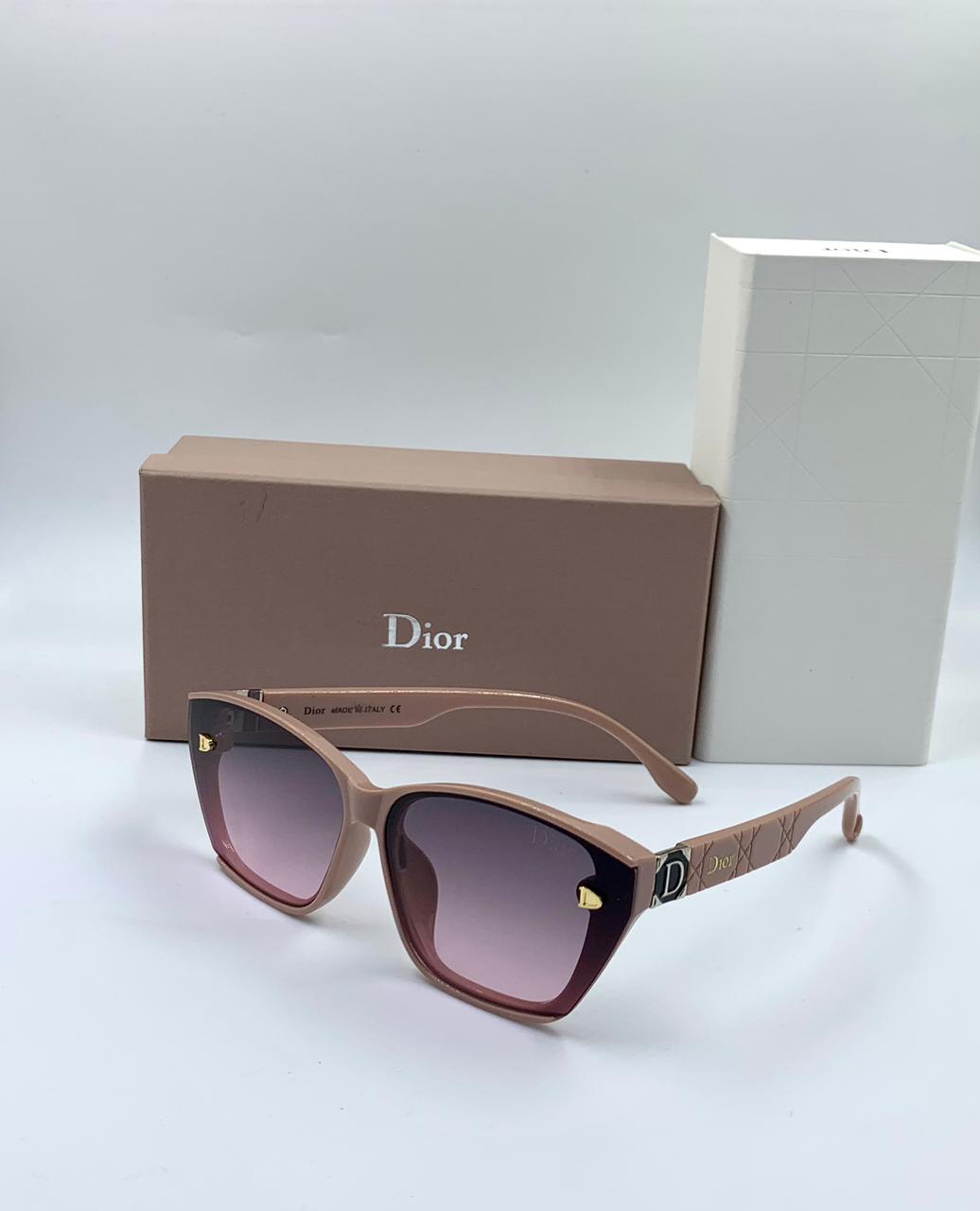 Dior Lady 95.22 S2I Butterfly Sunglasses in Nude/Burgundy