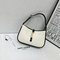 Saint Laurent 5 à 7 Hobo Bag (Vintage White / Chalk with Black Trim)