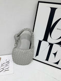 Bottega Veneta Mini Jodie (Thunder Grey / Light Grey)