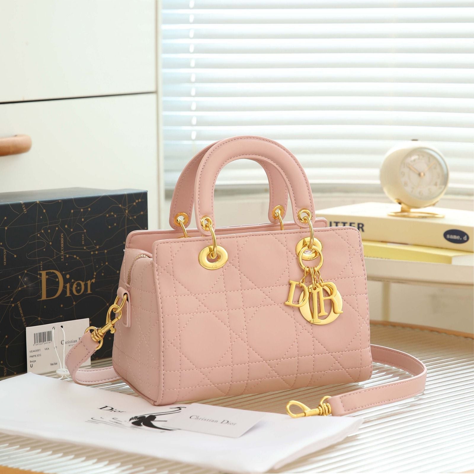Lady Dior My ABCDIOR Bag (Powder Pink)