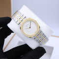 Gucci 25H Diamond Bezel (Two-Tone Gold & Silver)