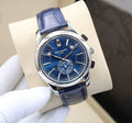 Patek Philippe Complications Annual Calendar Chronograph (Silver / Blue Dial)