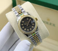 Rolex Lady-Datejust (Yellow Rolesor / Slate Dial)