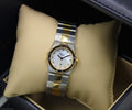 Chopard St. Moritz Two-Tone Watch (Stainless Steel / Yellow Gold / Mother-of-Pearl Dial)