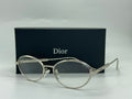 Dior Oval Metal Eyeglasses (Silver)