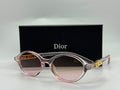 Dior Signature Oval Sunglasses (Clear Pink)