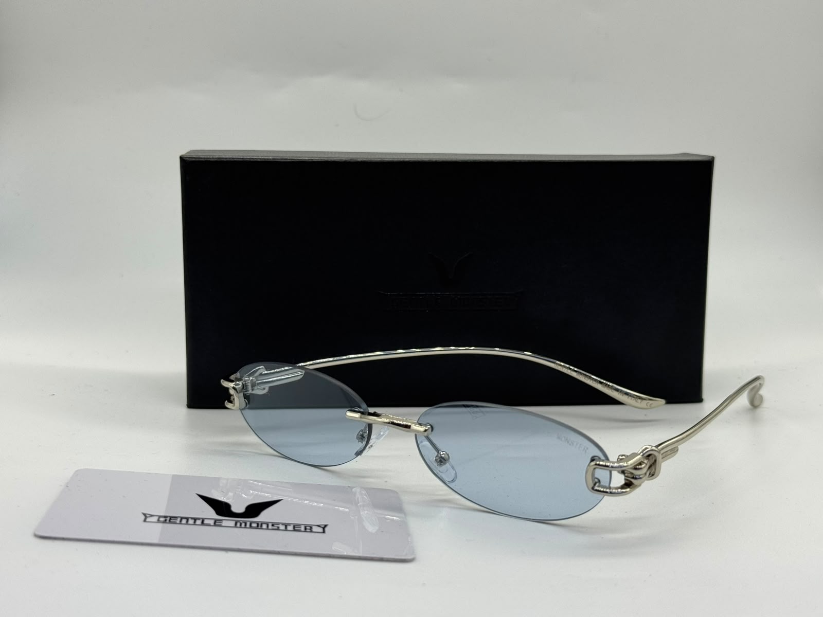 Gentle Monster - G-Mon 02 (Blue / Silver tint)