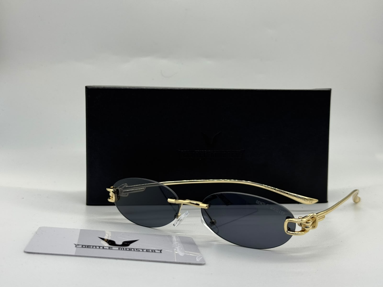 Gentle Monster - G-Mon 02 (Black / Gold tint)