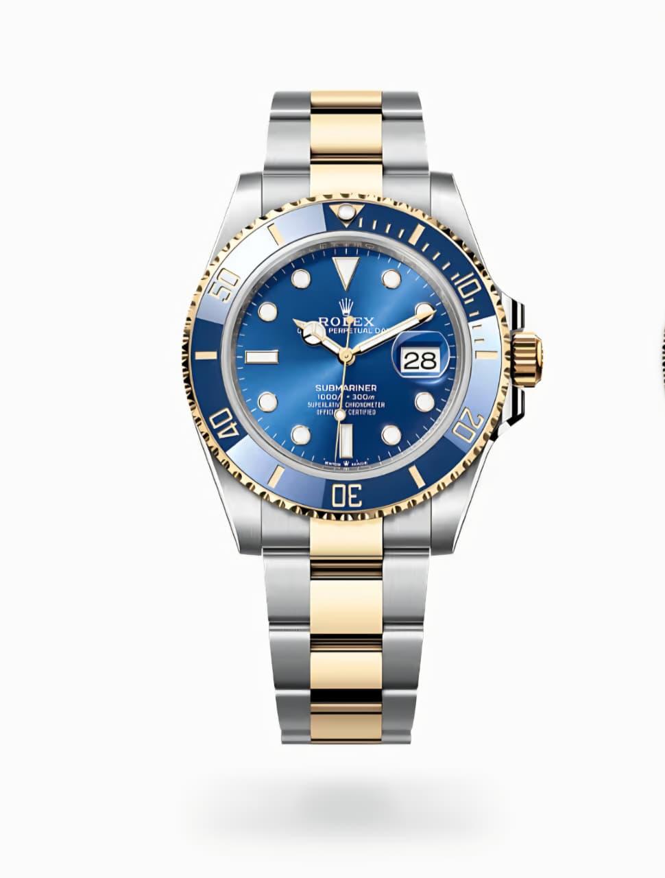 Rolex Submariner Date (Yellow Rolesor / Royal Blue Dial)