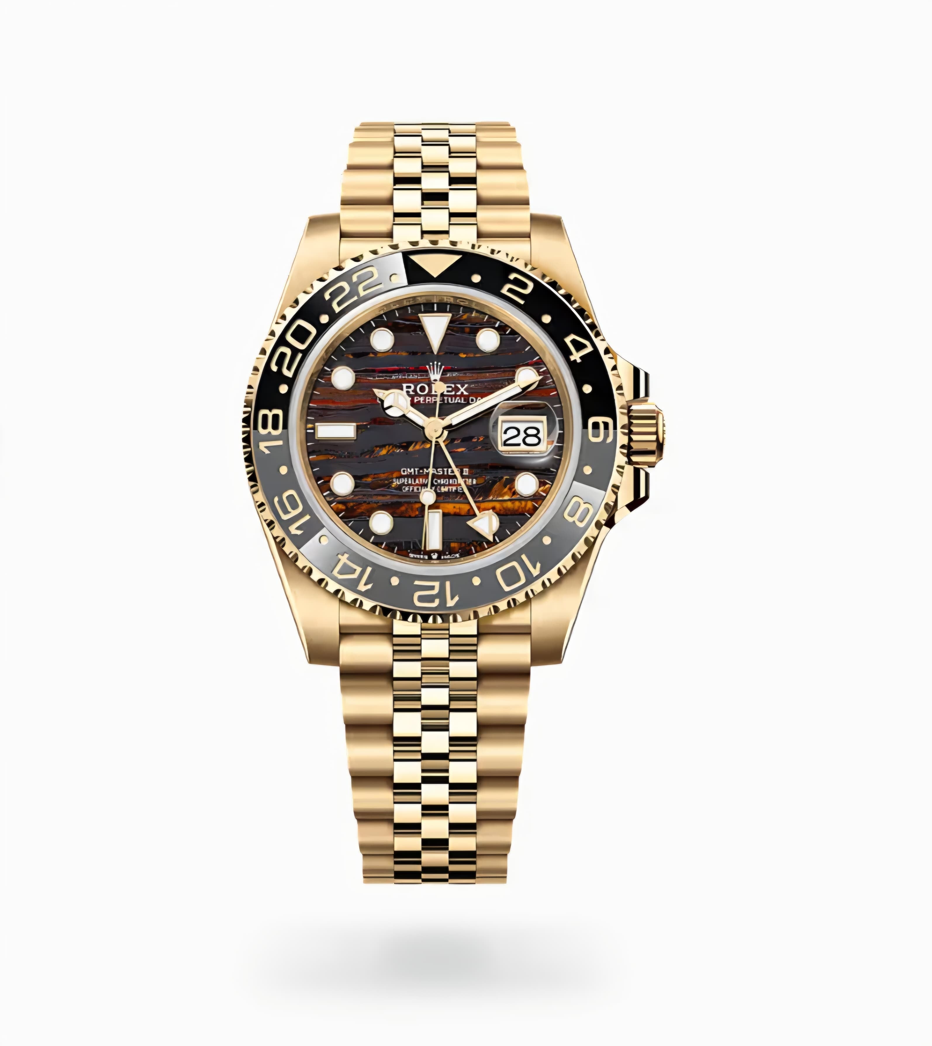 Rolex GMT-Master II "Tiger Iron" (18ct Yellow Gold)
