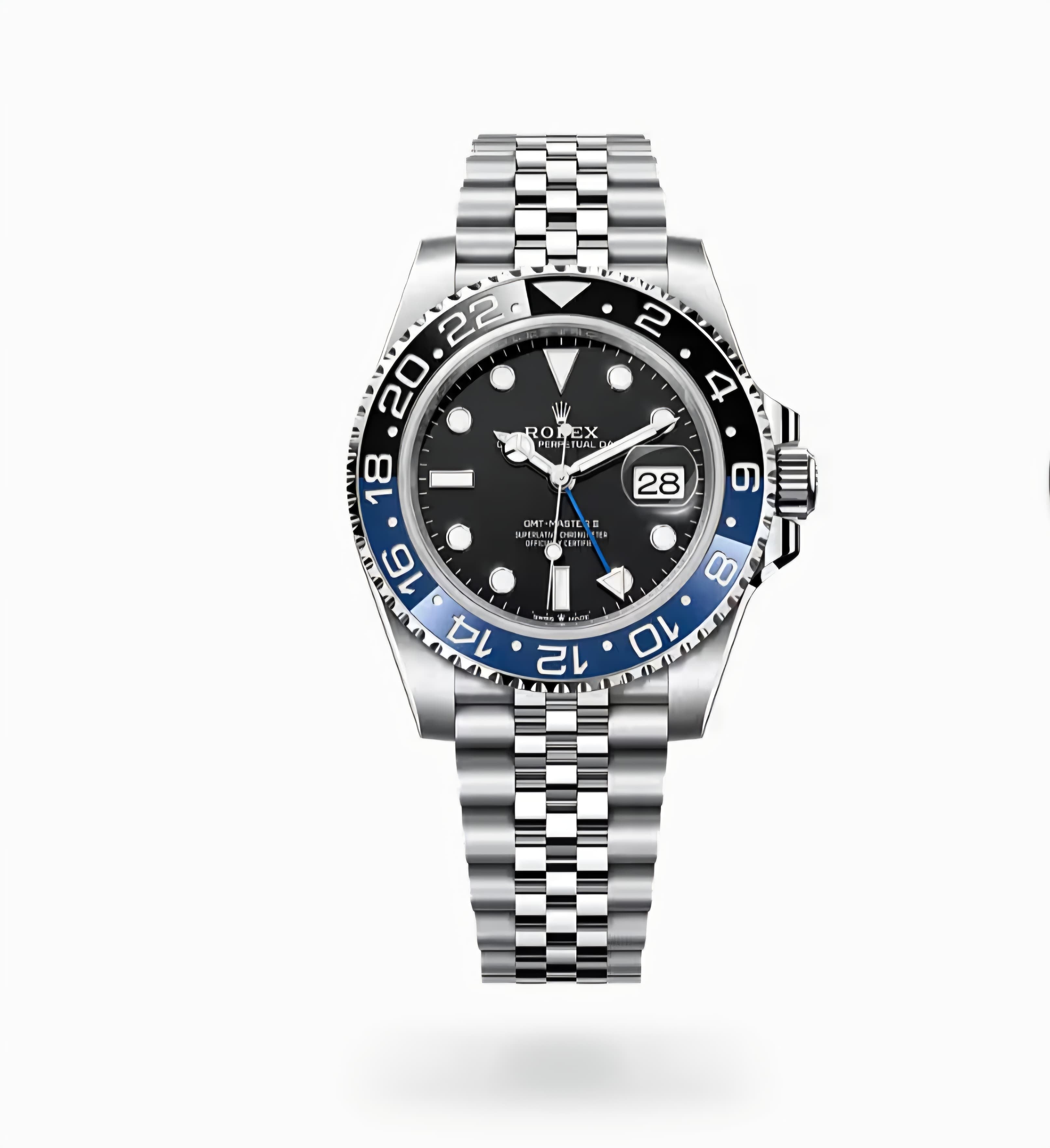 Rolex GMT-Master II "Batgirl" (Oystersteel)