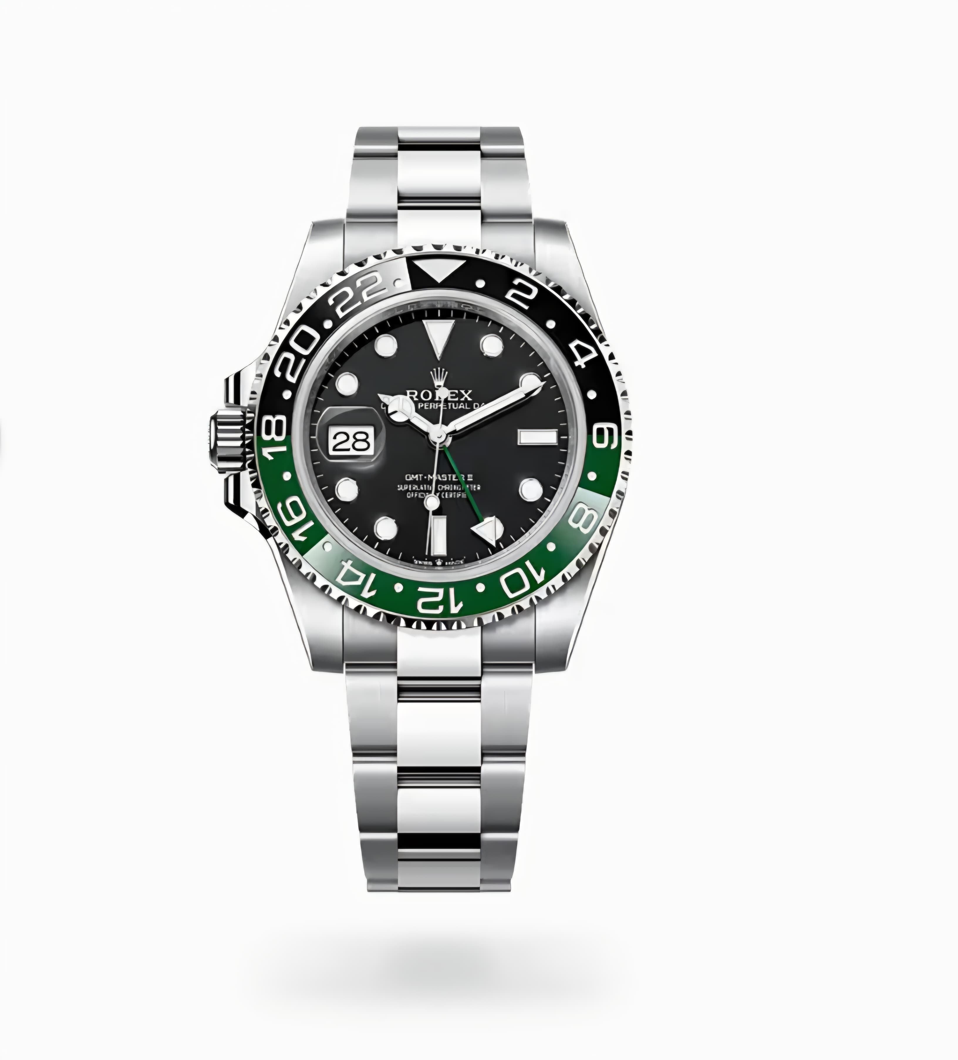 Rolex GMT-Master II "Sprite" Lefty (Oystersteel)