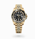 Rolex GMT-Master II (18ct Yellow Gold / Black & Grey)