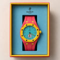 AP x Swatch Royal Oak (Pink / Yellow / Turquoise)