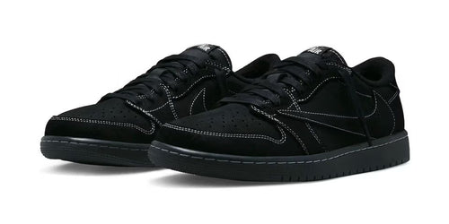 Air Jordan 1 Retro Low OG x Travis Scott "Black Phantom" (Black/Phantom-Ale Brown)