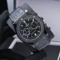 Hublot Big Bang Black Magic Chronograph (Black Dial / Black Alligator Strap)