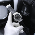 Hublot Classic Fusion Aerofusion Chronograph (Skeleton Dial / Black Alligator Strap)