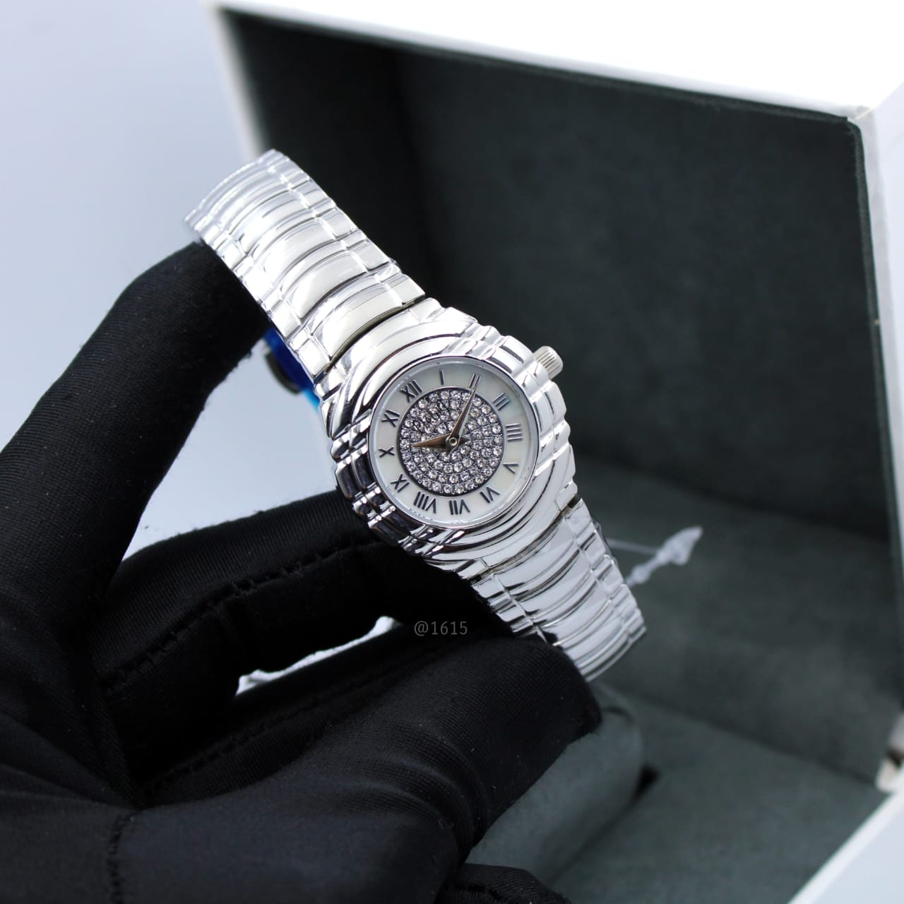 Piaget Limelight / Possession Watch (Diamond Pavé Dial / Stainless Steel)