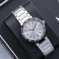 BVLGARI BVLGARI Watch (Silver/Grey Dial / Stainless Steel)