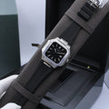 Patek Philippe Cubitus Ref. 5821/1A (Black Dial / Black Composite Strap Custom)