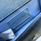 Jacquemus Le Bambino (Light Blue Denim / Gold Hardware)