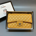 Chanel Trendy CC Flap Bag (Mustard Yellow / Silver Hardware)