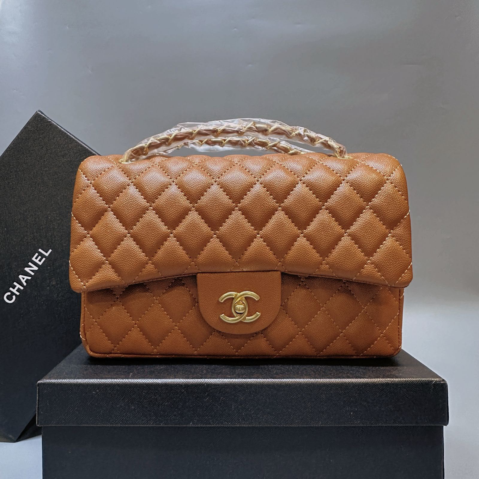 Chanel Trendy CC Flap Bag (Caramel / Tan)