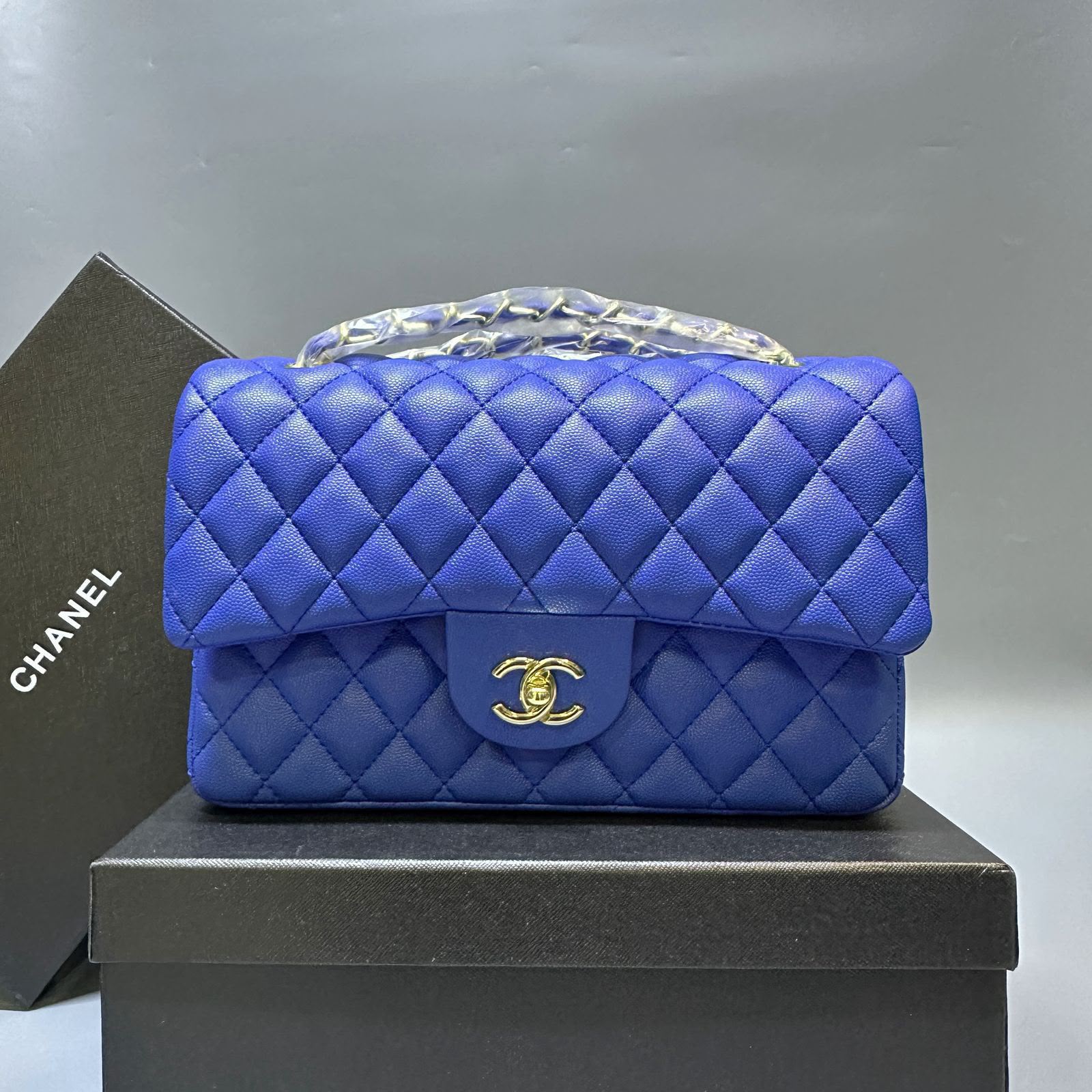 Chanel Trendy CC Flap Bag (Royal Blue / Cobalt Blue)