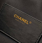 Chanel Maxi Hobo Bag (Black Leather)