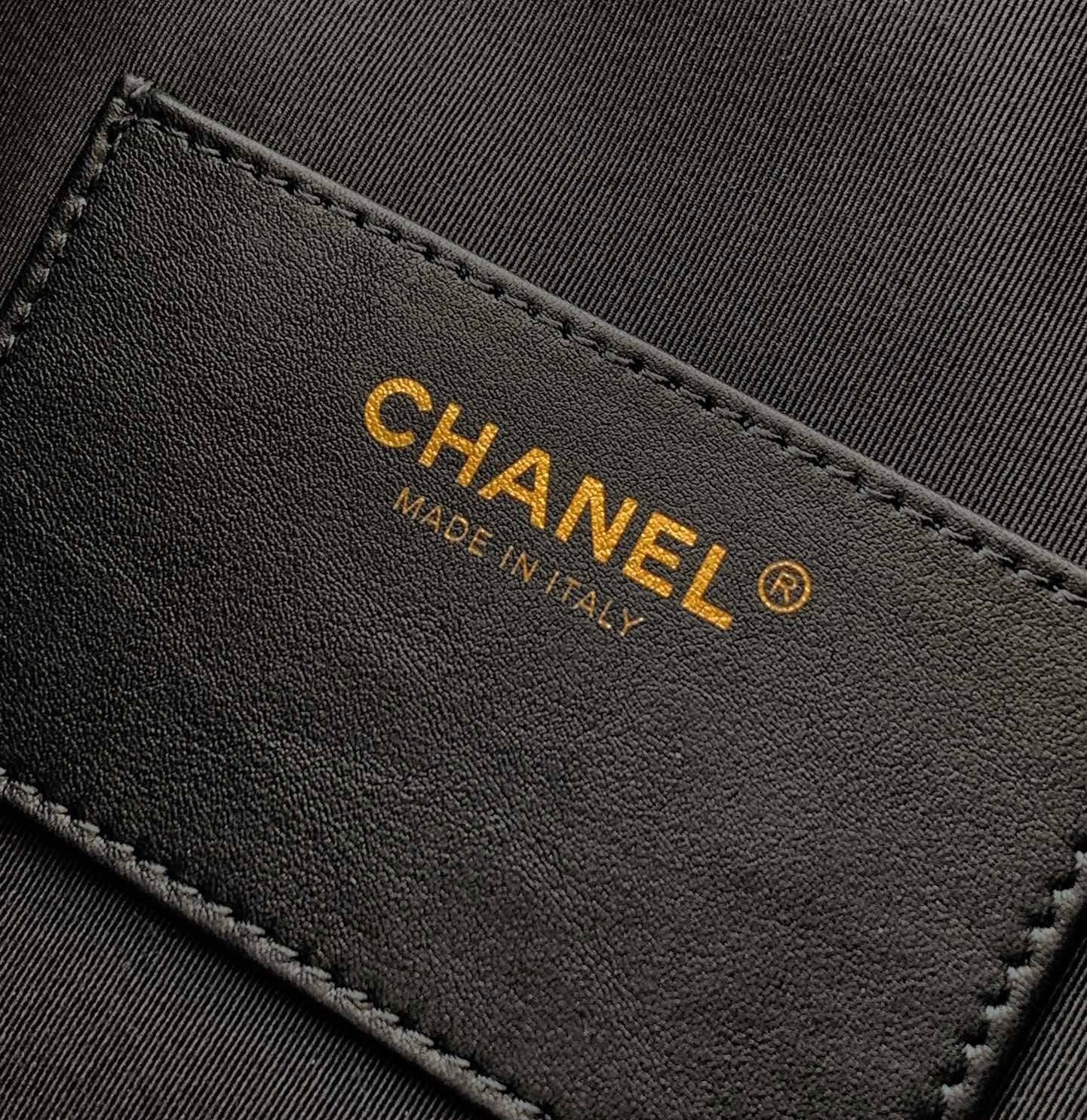 Chanel Maxi Hobo Bag (Black Leather)