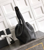 Chanel Maxi Hobo Bag (Black Leather)