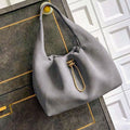 Chanel Maxi Hobo Bag (Grey / Light Grey)