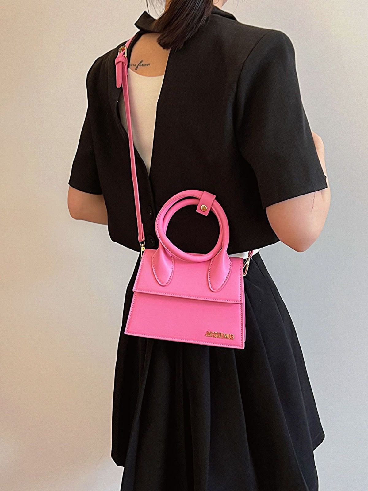 Jacquemus Le Chiquito Noeud (Pink)