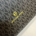 Michael Kors Signature Logo Large Hobo Bag (Black)