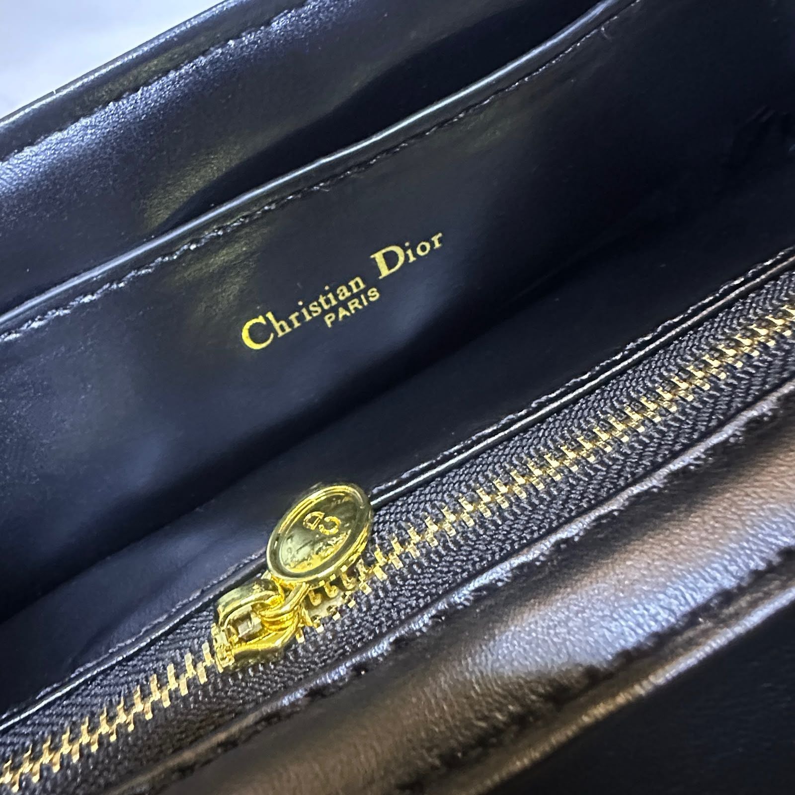 Lady Dior Miss Dior Flap Bag(Black)