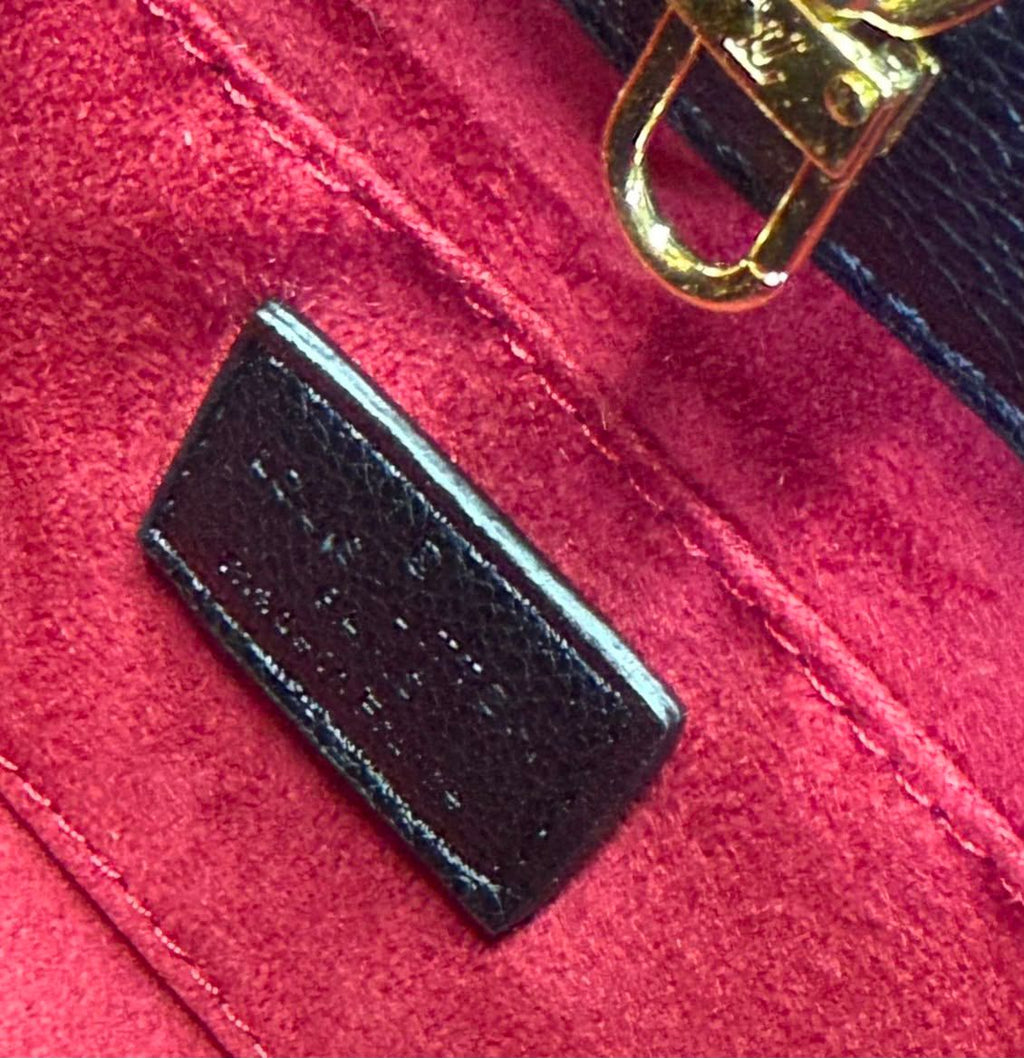 Louis Vuitton Belmont NV MM (Monogram Empreinte Black / Noir)