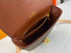 Louis Vuitton Monogram Tambourin Shoulder Bag (Brown)