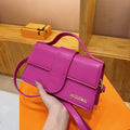 Jacquemus Le Bambino Top Handle Bag (Pink / Dark Pink)