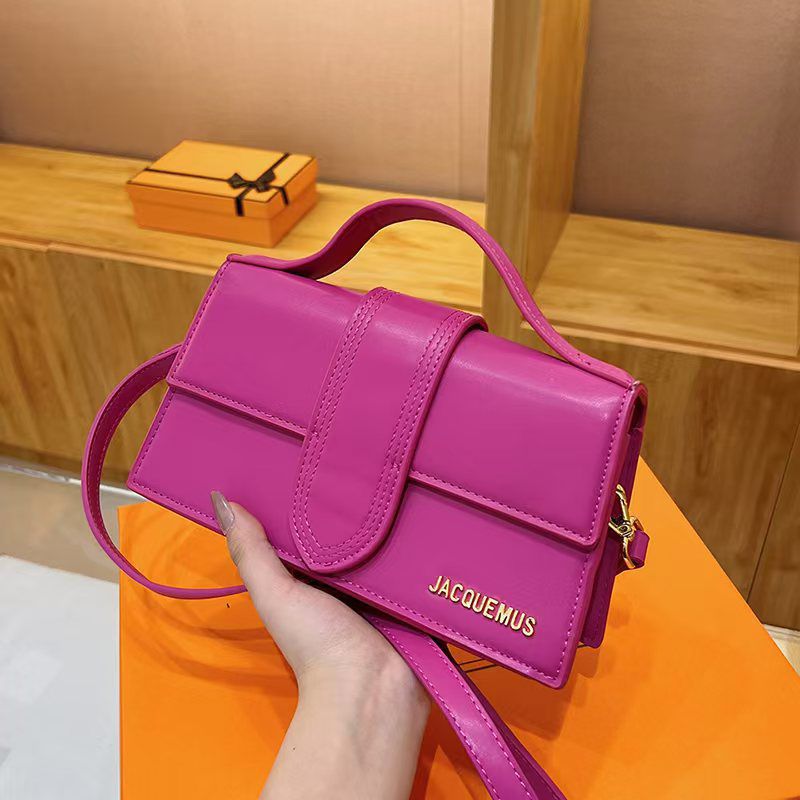 Jacquemus Le Bambino Top Handle Bag (Pink / Dark Pink)