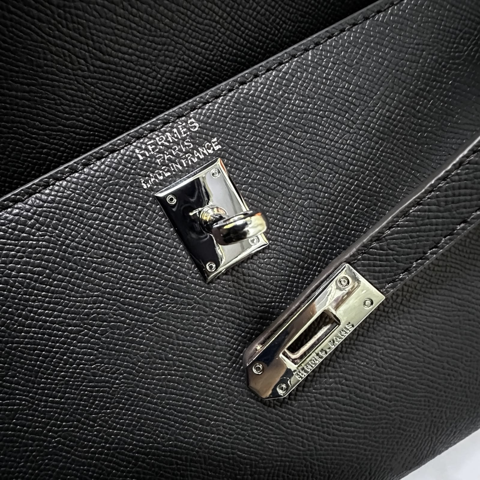 Hermès Kelly To Go Wallet / Clutch (Black / Noir)