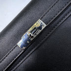 Hermès Kelly To Go Wallet / Clutch (Black / Noir)