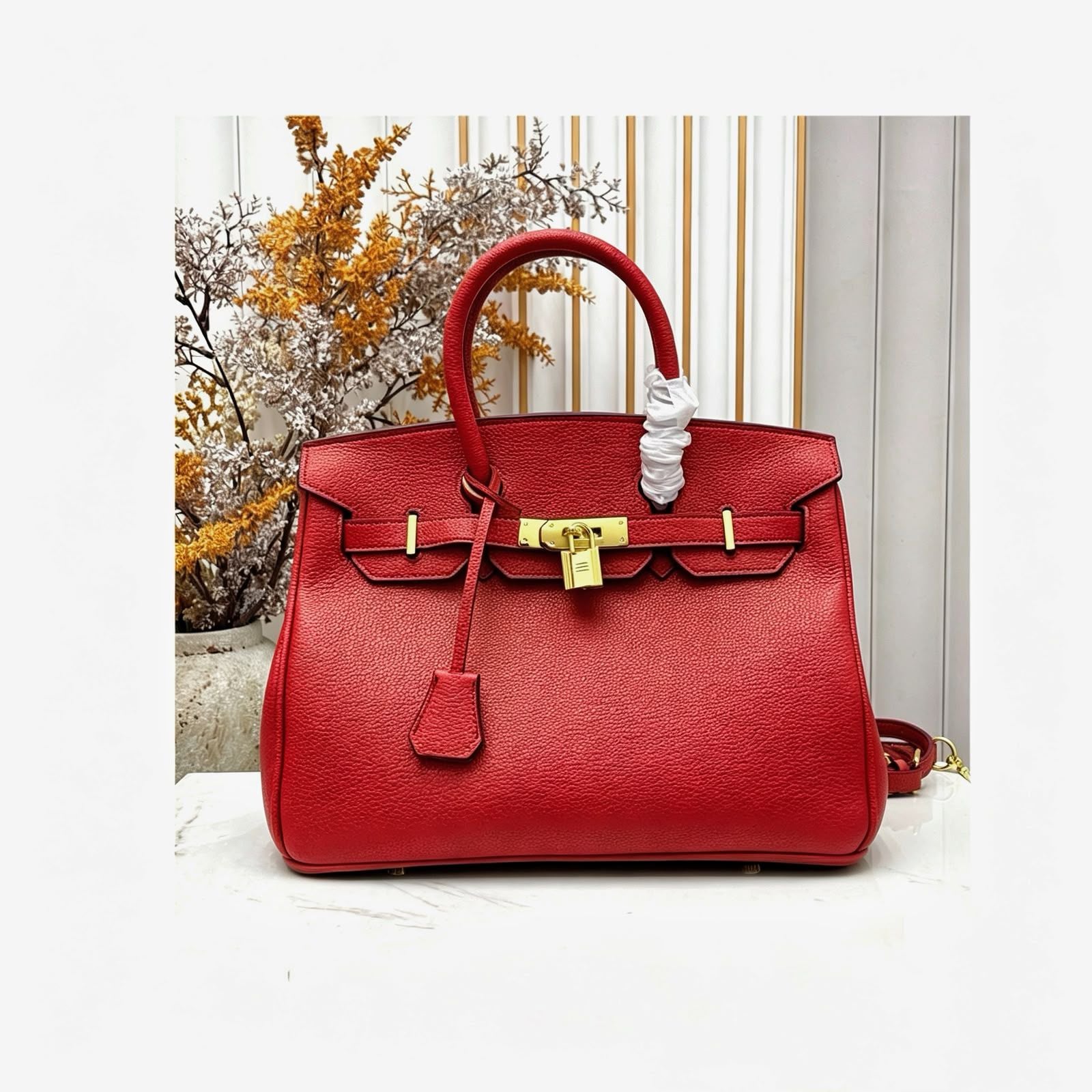 Hermès Birkin 25 Togo (Rouge Casaque)