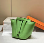 Hermès Picotin Lock Bag (Bambou Green / Vert Comics)