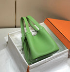 Hermès Picotin Lock Bag (Bambou Green / Vert Comics)