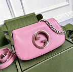 Gucci Blondie Shoulder Bag (Pink)