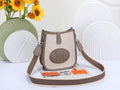 Hermès Neo Evelyne 16 Bag (Étoupe / Ecru Officier Canvas)