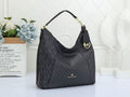 Michael Kors Signature Logo Large Hobo Bag (Black)